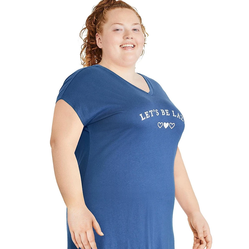 George Plus Women's V-Neckline Nightshirt