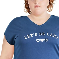George Plus Women's V-Neckline Nightshirt