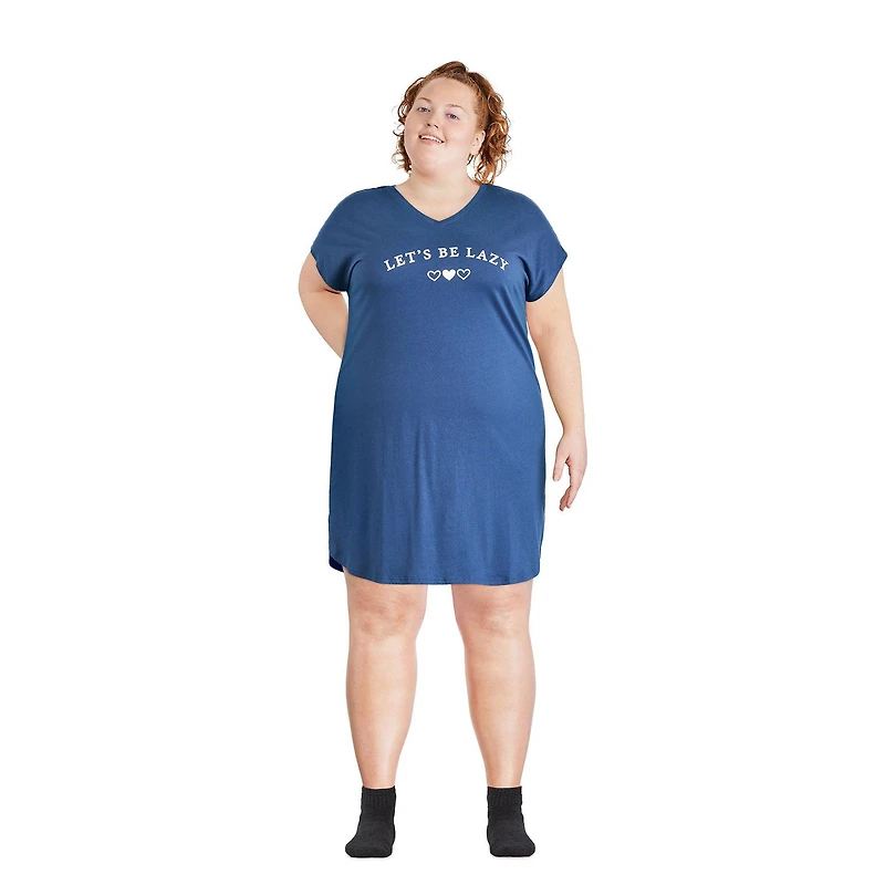 George Plus Women's V-Neckline Nightshirt