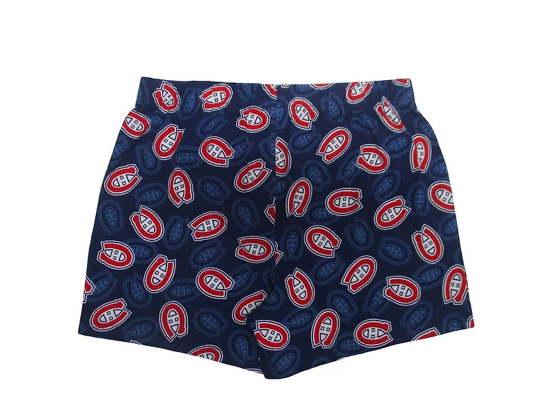 Short boxeur de nuit de la LNH pour hommes