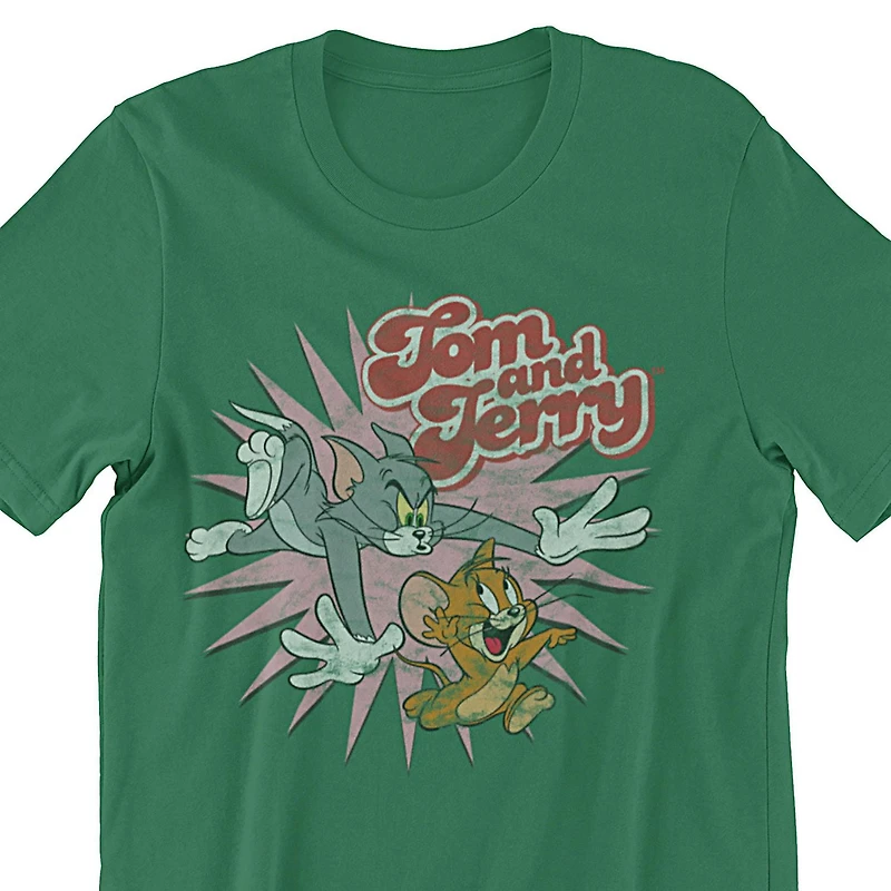 Tom and Jerry Tee shirt à manches courtes