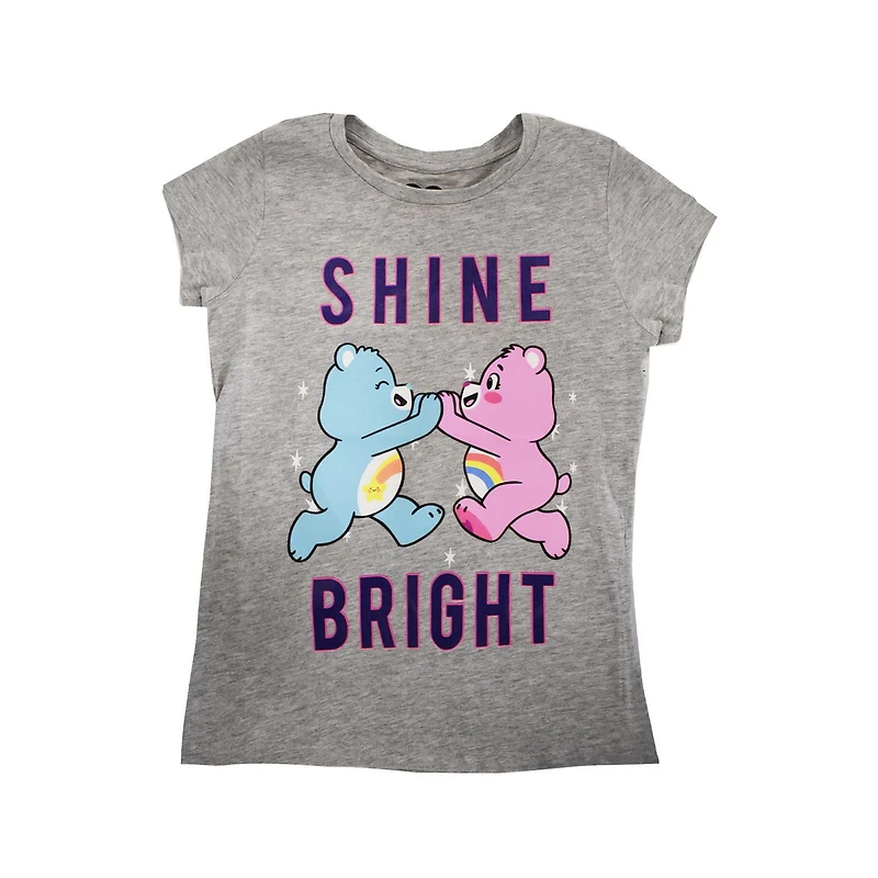 T-shirt Care Bears Shine Bright pour fille
