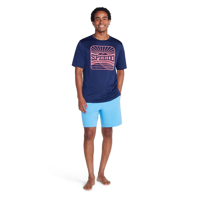 Speedo Men's Graphic Swim Shirt