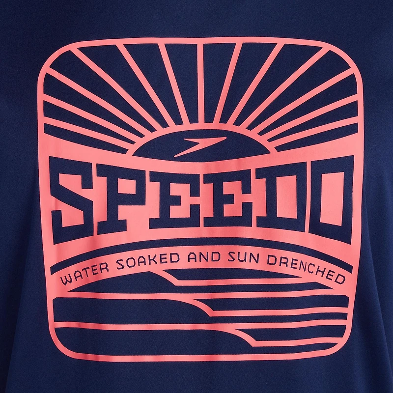 Speedo Men's Graphic Swim Shirt