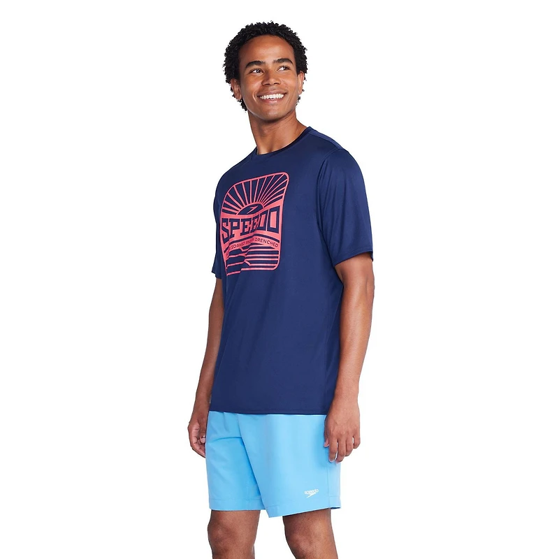 Speedo Men's Graphic Swim Shirt