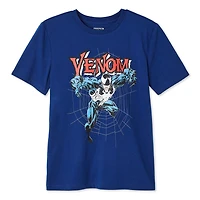 T-shirt Venom Marvel pour garçons Tailles TP-TG