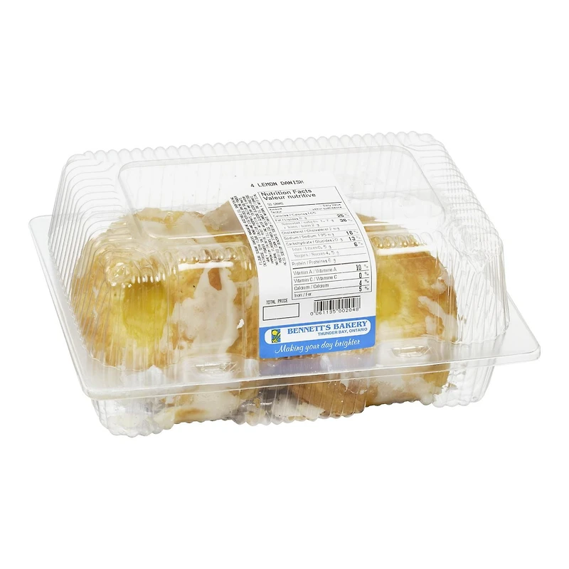 Danishes - 4 Pack, 375 g / 4 Count