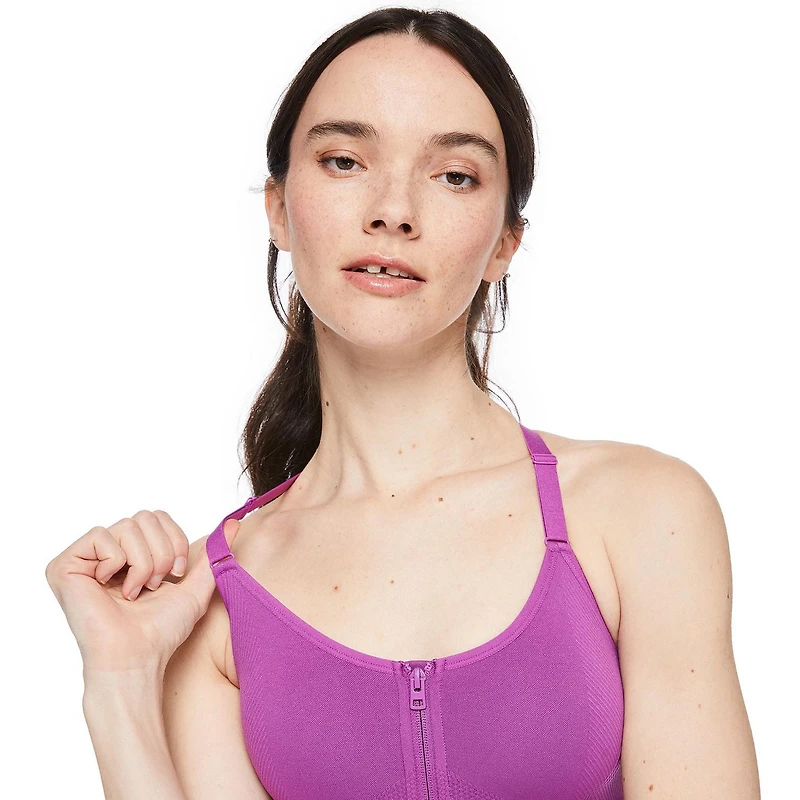 Soutien-gorge zippé Athletic Works pour femmes Tailles TP–TTG