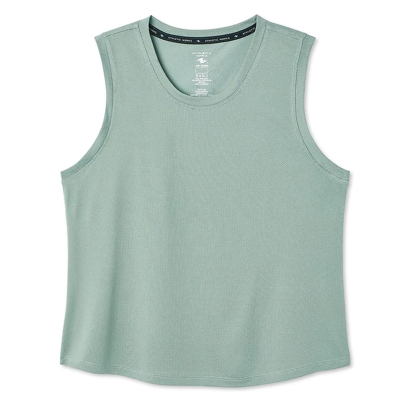 Athletic Works Women's Crew Neckline Tank, Sizes XS-XXL