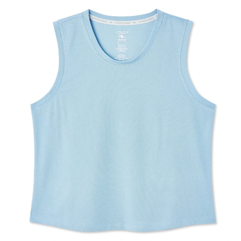 Débardeur à encolure ras du cou Athletic Works pour femmes Tailles TP–TTG
