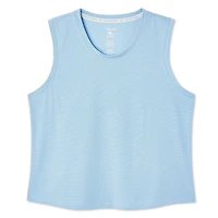 Débardeur à encolure ras du cou Athletic Works pour femmes Tailles TP–TTG