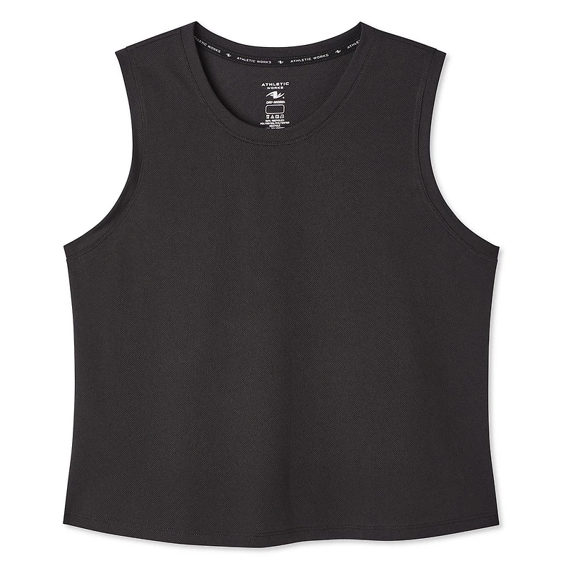 Athletic Works Women's Crew Neckline Tank, Sizes XS-XXL