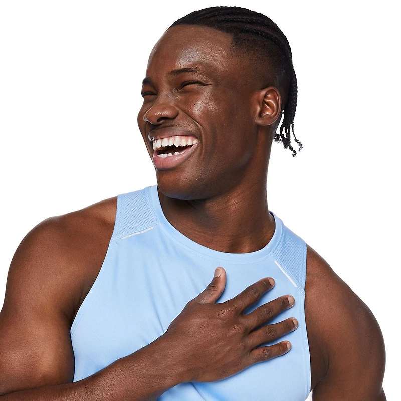 Débardeur avec arrière en maille Athletic Works pour hommes