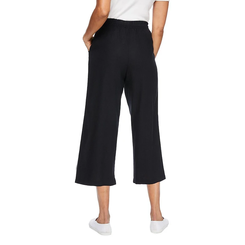 Pantacourt en lin Iyla pour femmes