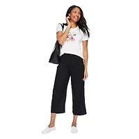 Pantacourt en lin Iyla pour femmes