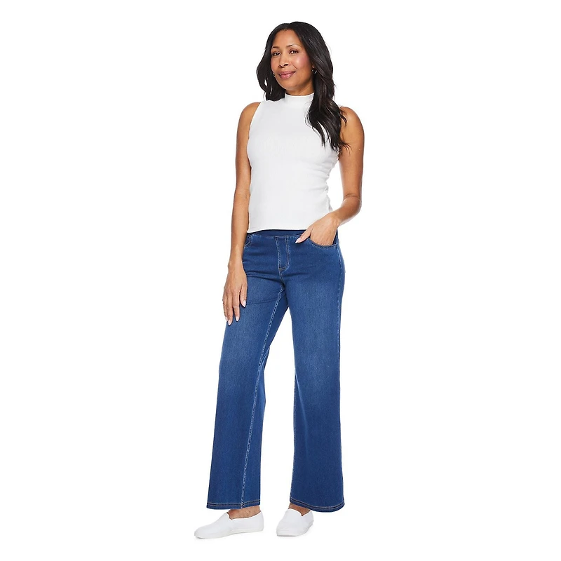 Iyla Women's Knit Denim Pant, Sizes XS-XXL