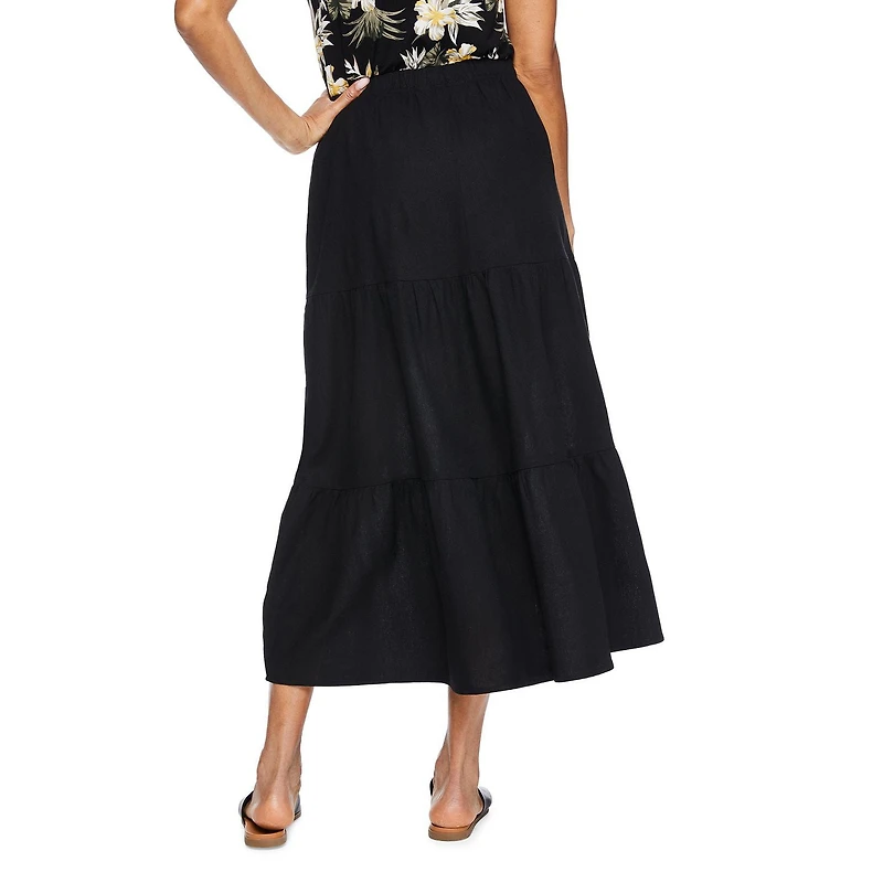 Iyla Women's Linen Skirt, Sizes XS-XXL
