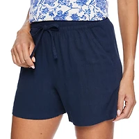 Short en mélange de lin Iyla pour femmes