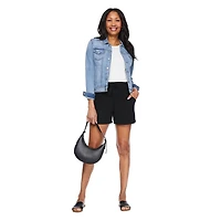 Iyla Women's Linen-Blend Short