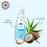 Aleva Naturals Bottle & Dish Liquid, Fragrance Free - 500ml, A Baby-Safe Solution