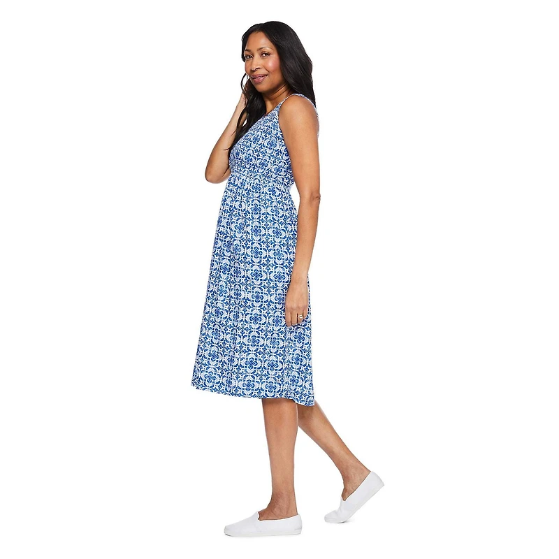 Iyla Women's Smocked Sleeveless Dress