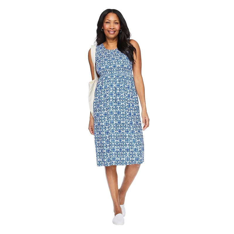 Iyla Women's Smocked Sleeveless Dress