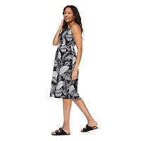 Robe sans manches à smocks Iyla pour femmes Tailles P-TTG