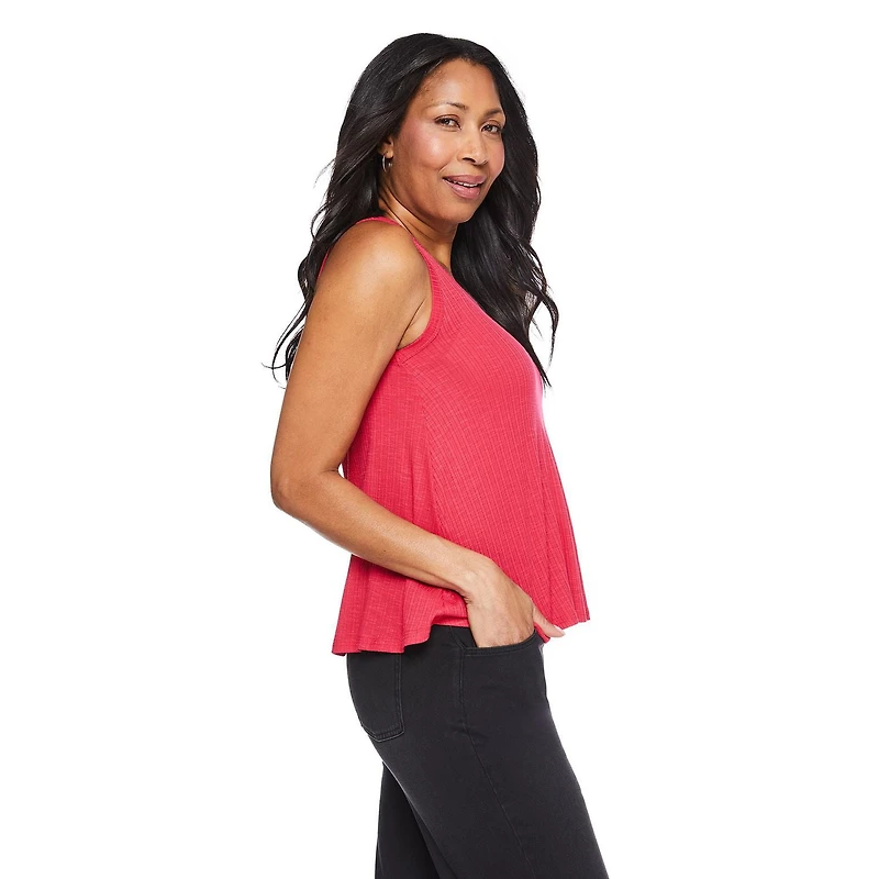 Iyla Women's Drapey V-Neckline Tank