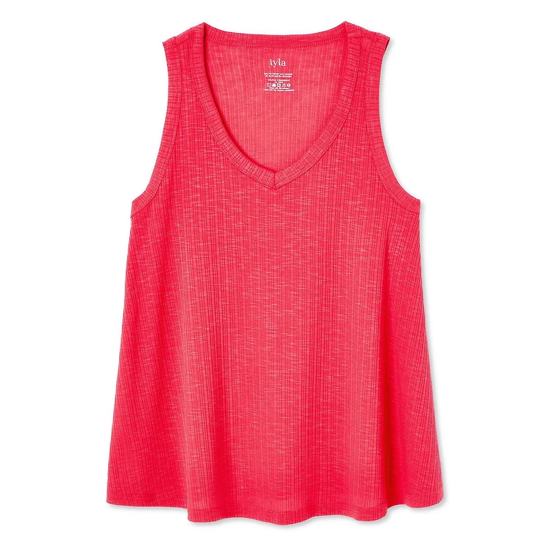 Iyla Women's Drapey V-Neckline Tank