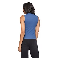 Iyla Women's Mock Neckline Rib Top