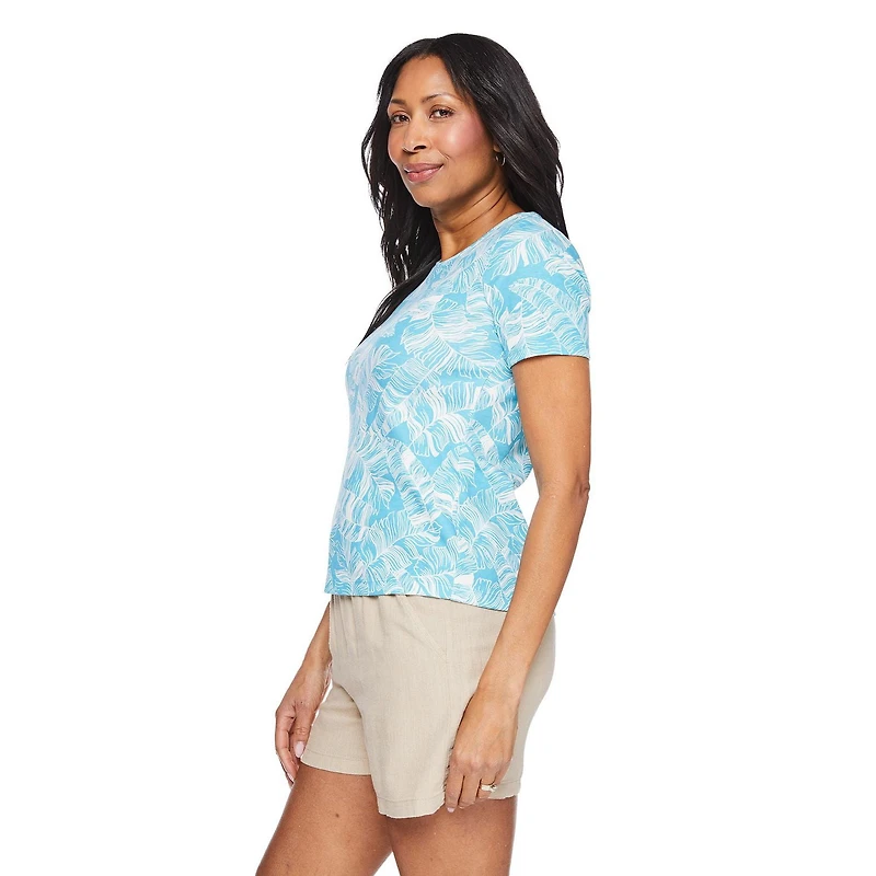 Haut en tricot interlock Iyla pour femmes Tailles P-TTG