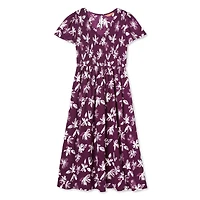 Iyla Women's Smocked Bodice Maxi Dress