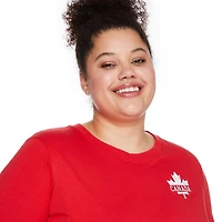 George Women's Plus Canada Day Tee