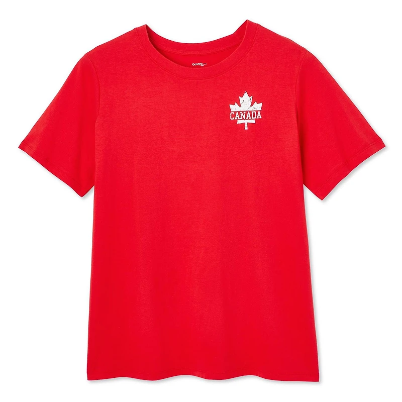George Women's Plus Canada Day Tee