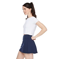 Athletic Works Women's Seamless Cropped Tee, Sizes XS-XXL