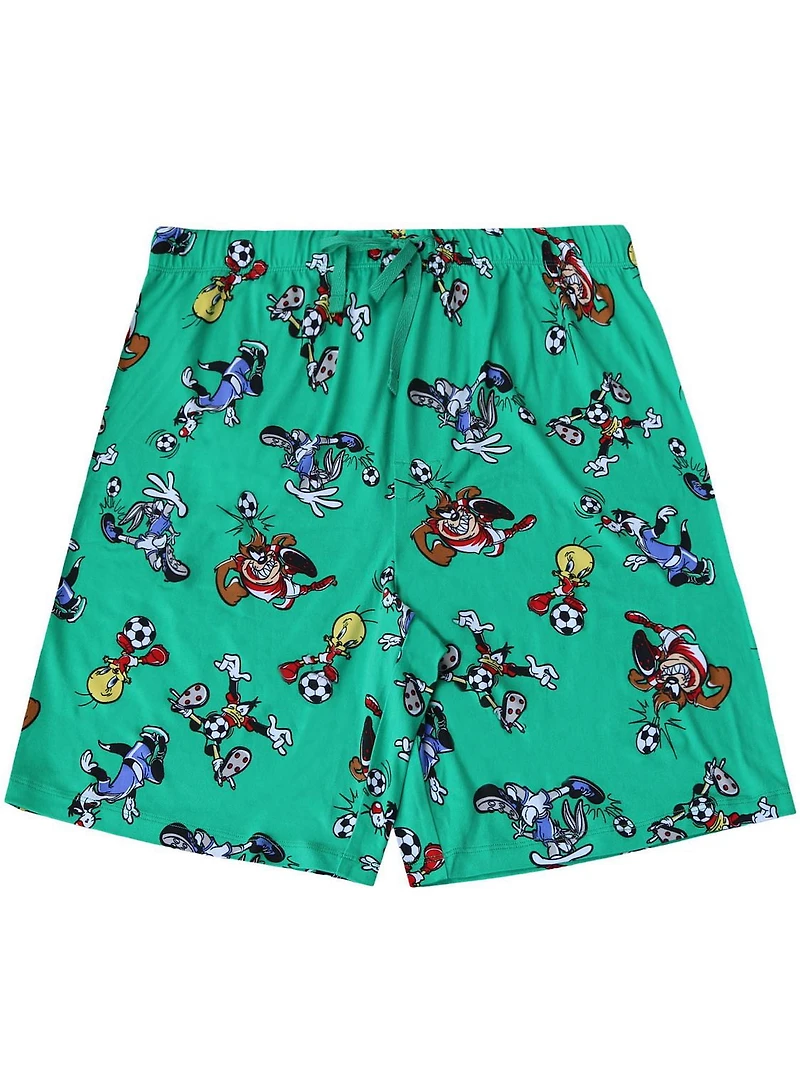 Looney Tunes Knit Sleep Shorts - Adults