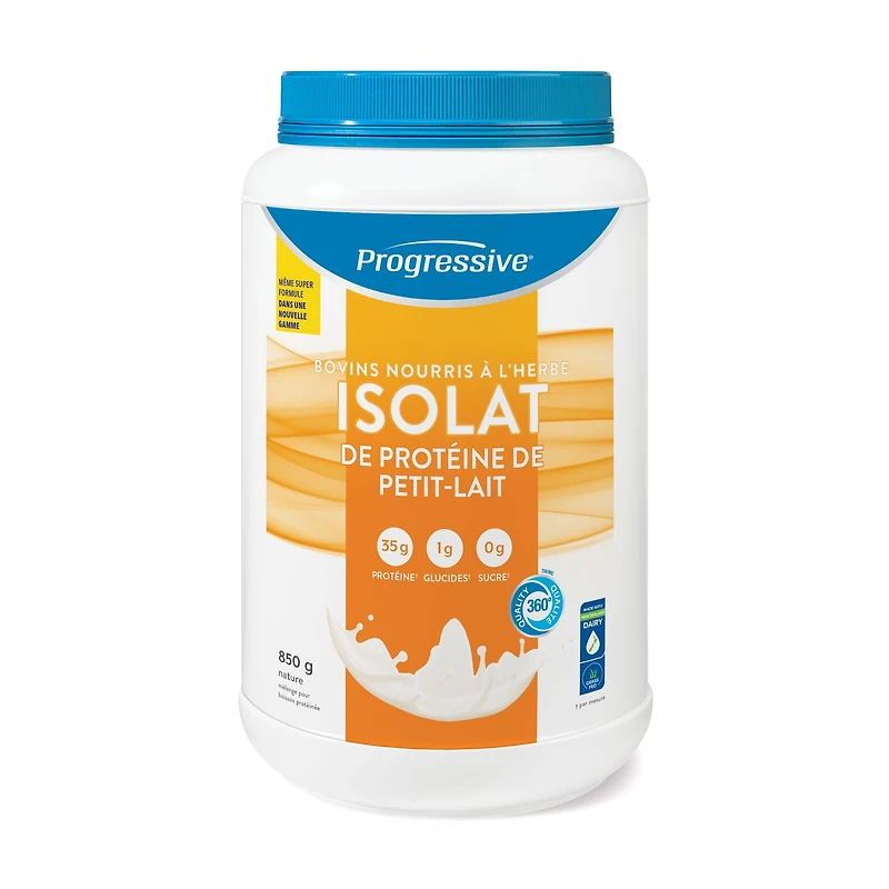 Progressive Grass Fed Whey Isolate Unflavoured 850 g
