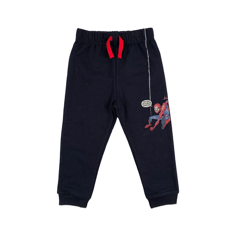 Marvel Spiderman toddler boys fleece jog pant