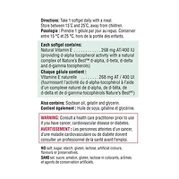 Jamieson Complexe équilibré de vitamine E 400 UI avec mélange de tocophérols 120 gélules