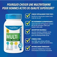 Progressive Multivitamin for Active Men, 60 Capsules