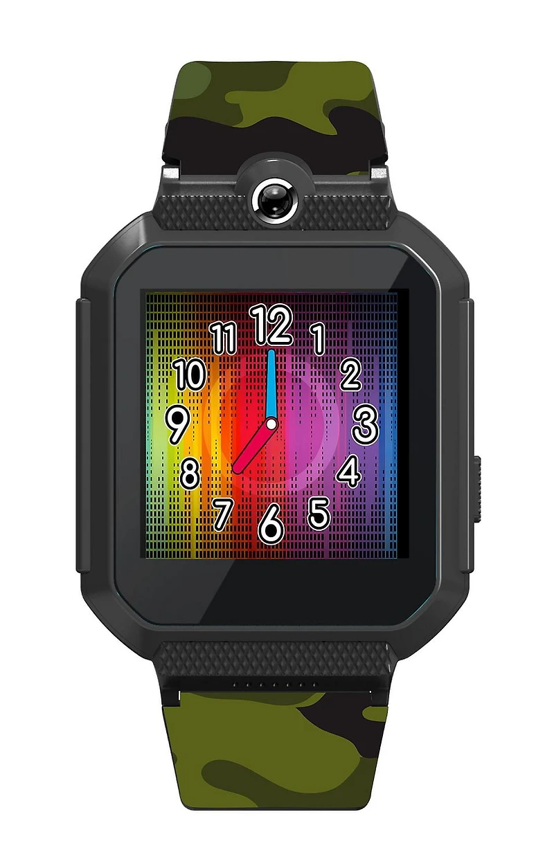 iTIME KIDS Body Temperature Interactive Games Watch Camo Design