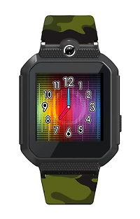 iTIME KIDS Body Temperature Interactive Games Watch Camo Design