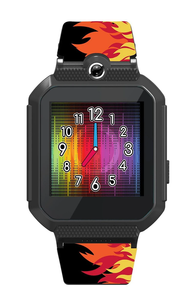 Montre de jeux interactifs avec température corporelle iTIME pour enfants Style flammes