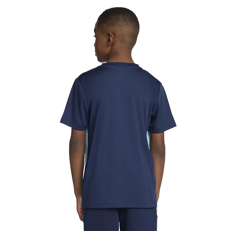 HAUT EN BLOCS DE COULEUR LOGO MESSI BOYS 4/5-14/16