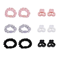 Justice mini claws and scrunchies sets