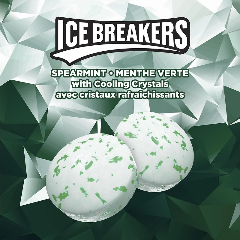 Flacon de menthes à la menthe verte ICE BREAKERS 82g