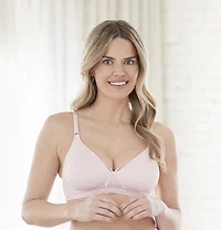 Bestform 97086248 Soutien-gorge sans armatures en coton rayé avec bonnets légèrement doublés Tailles 34A-42C