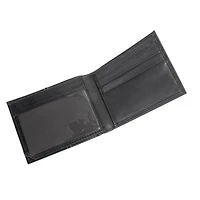 Portefeuille mince à 3 volets et à fenêtre pour cartes d’identité R70 stockage d'argent liquide
