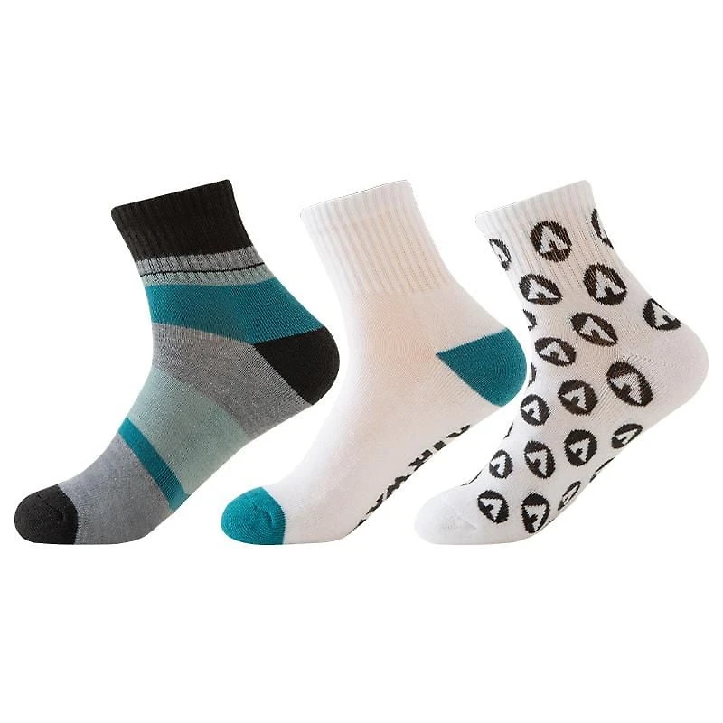 Airwalk Ladies 3pk Mid Crew Socks