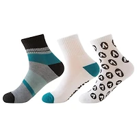 Airwalk Ladies 3pk Mid Crew Socks